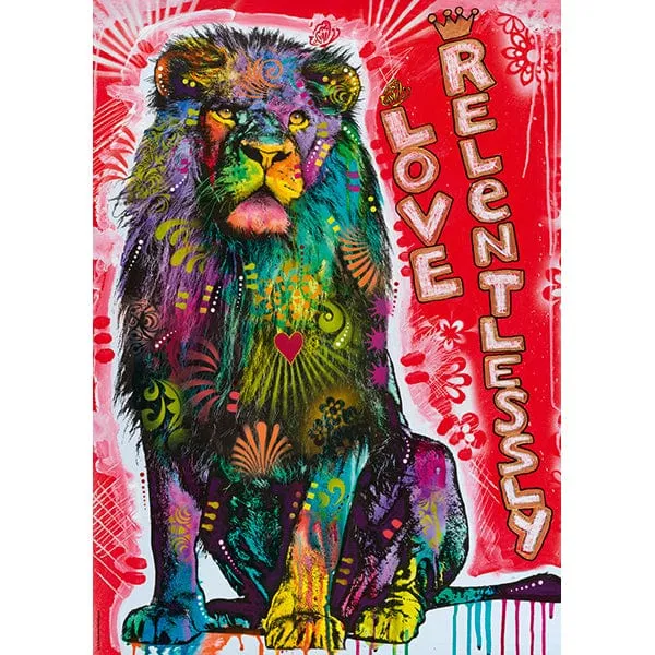 Love relentlessly, Jolly Pets (Puzzle 1000 pcs)