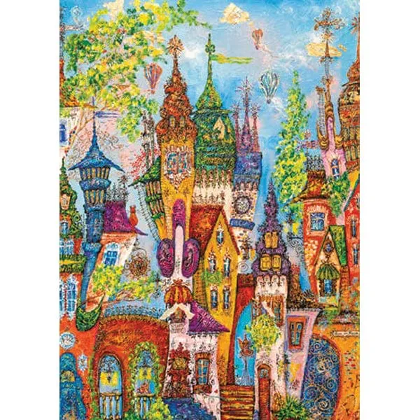 Red Arches, Charming Village (1000 pcs)