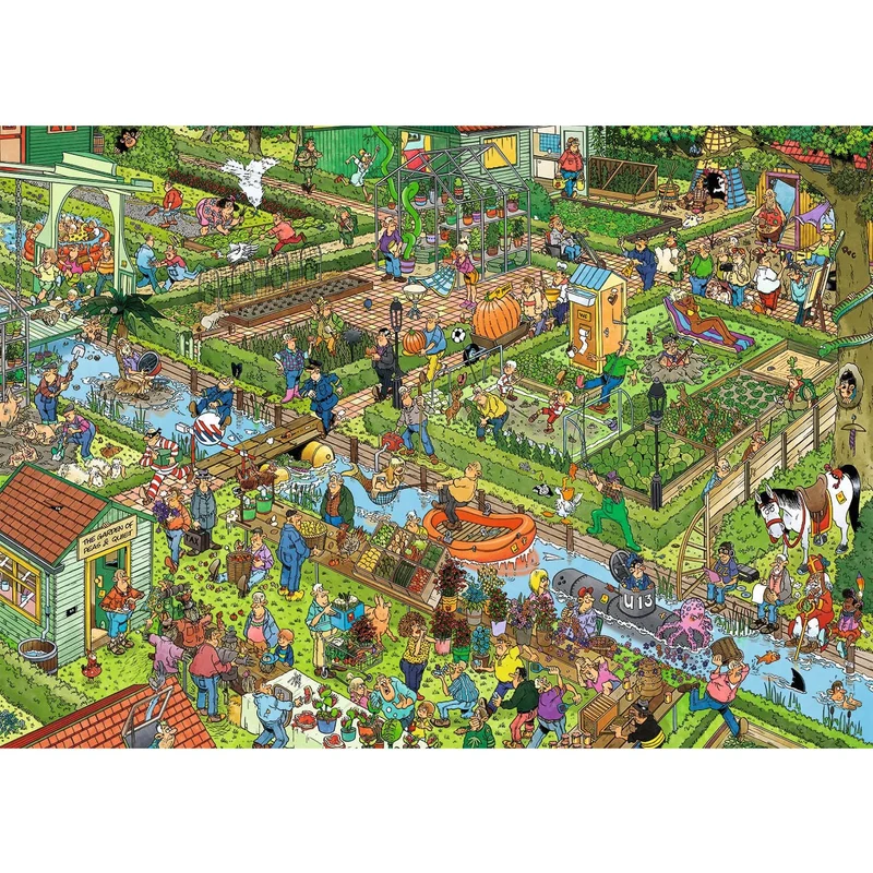 Le jardin de légumes, JvH (1000 pcs)