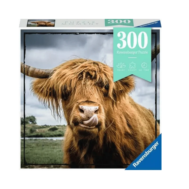 Puzzle Moments: Highland Cattle (300 pcs)