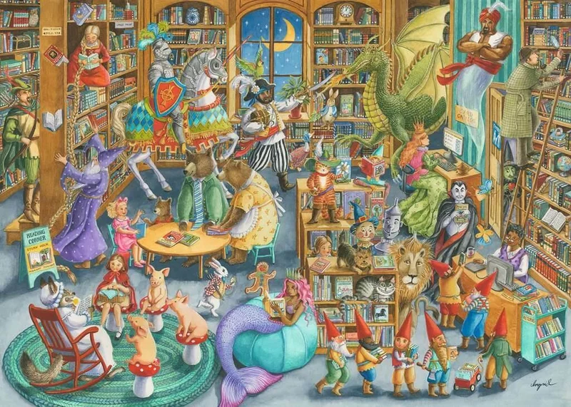 Midnight at the Library (1000 pcs)