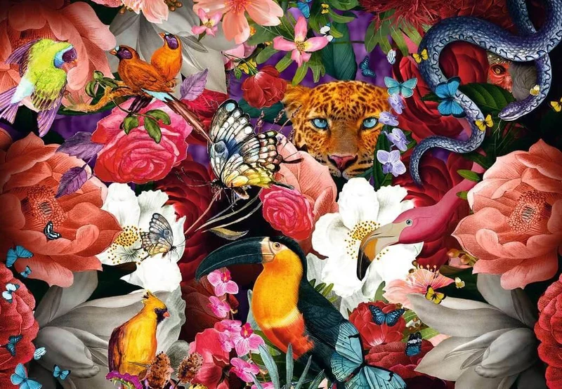 Puzzle Moments: Flowers (300 pcs)