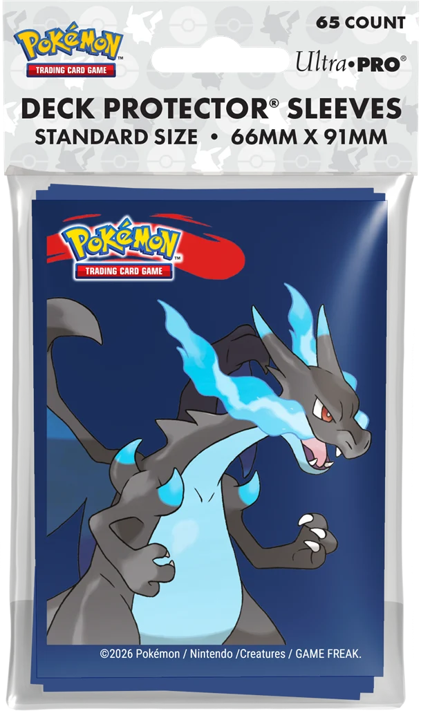 UP D-PRO POKEMON MEGA CHARIZARD X PROTOCOLES 65CT