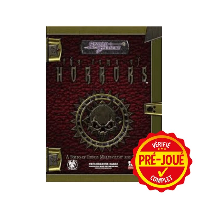 Sword & sorcery : The tome of Horrors [pré-joué] (EN)