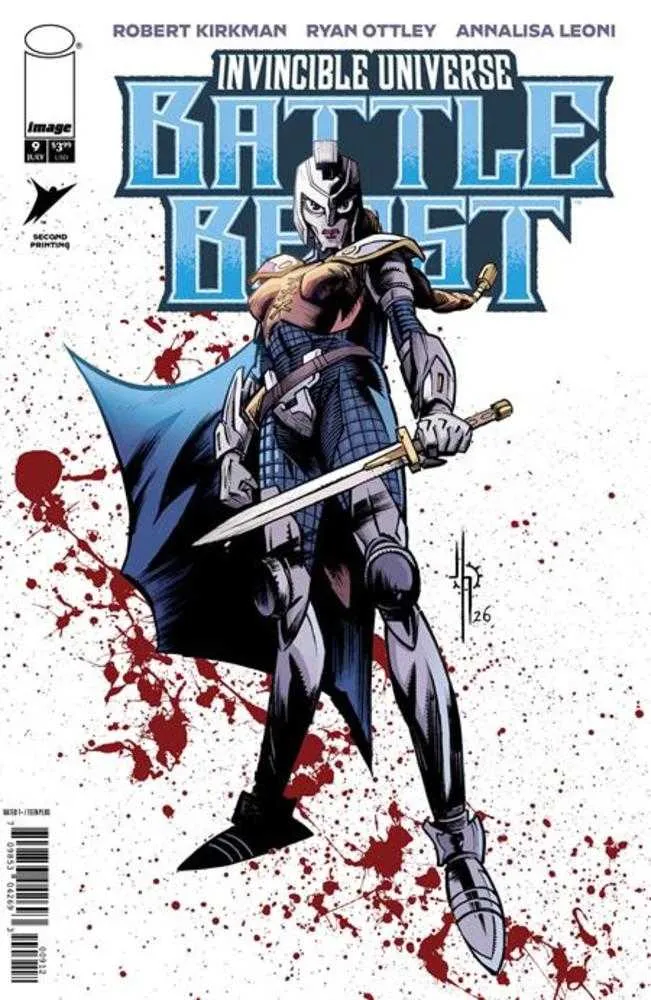 Invincible Universe Battle Beast #9 2e impression Image 15/07/2026
