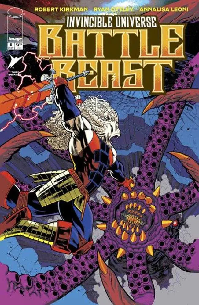 Invincible Universe Battle Beast #8 3e tirage Image 15/07/2026