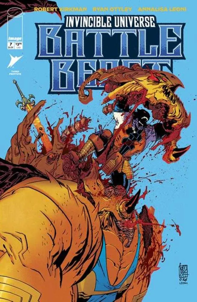 Invincible Universe Battle Beast #7 3e tirage Image 15/07/2026