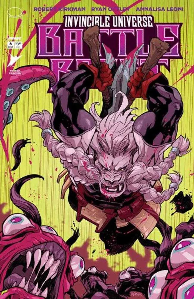Invincible Universe Battle Beast #6 4e tirage Image 15/07/2026