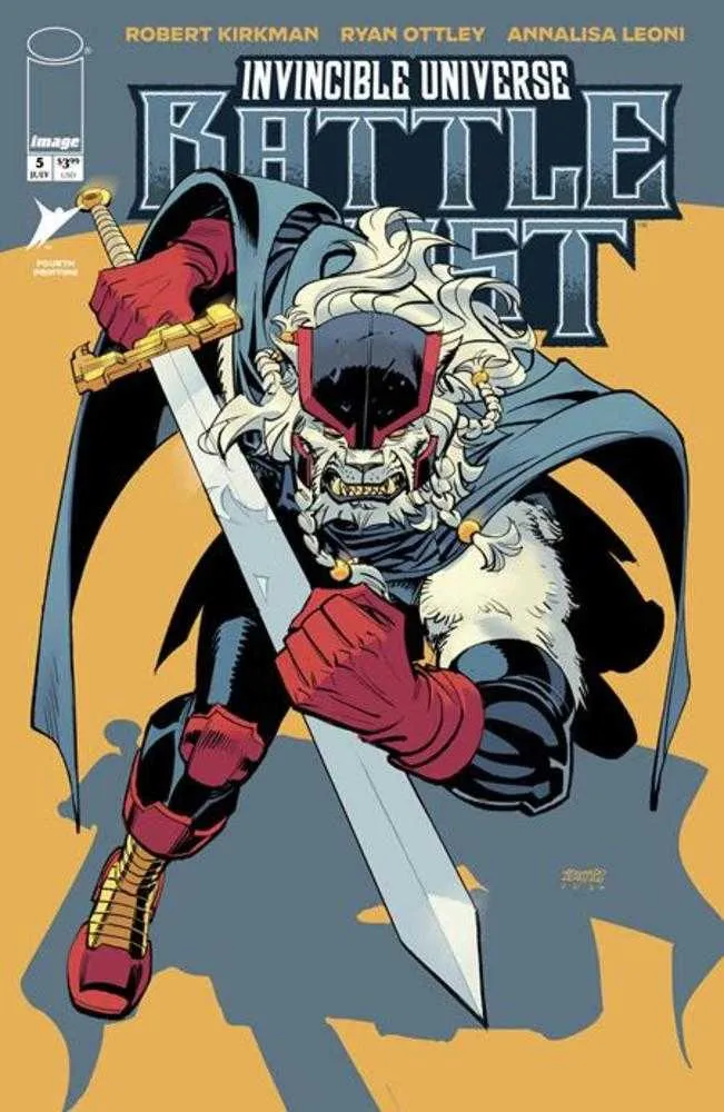Invincible Universe Battle Beast #5 4e tirage Image 15/07/2026