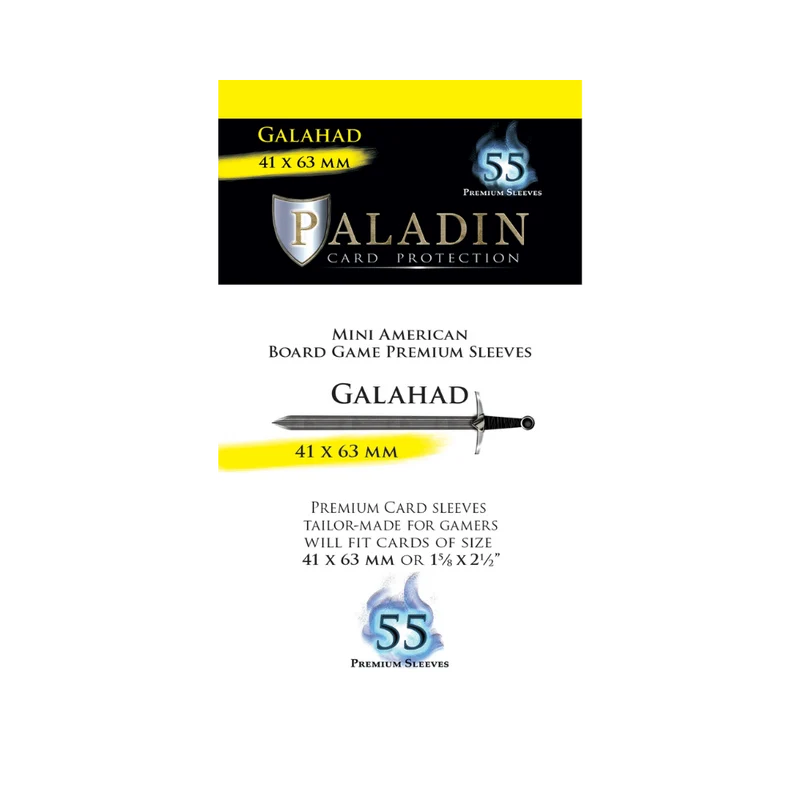 Paladin Sleeves - Galahad - 41 x 63mm (55)