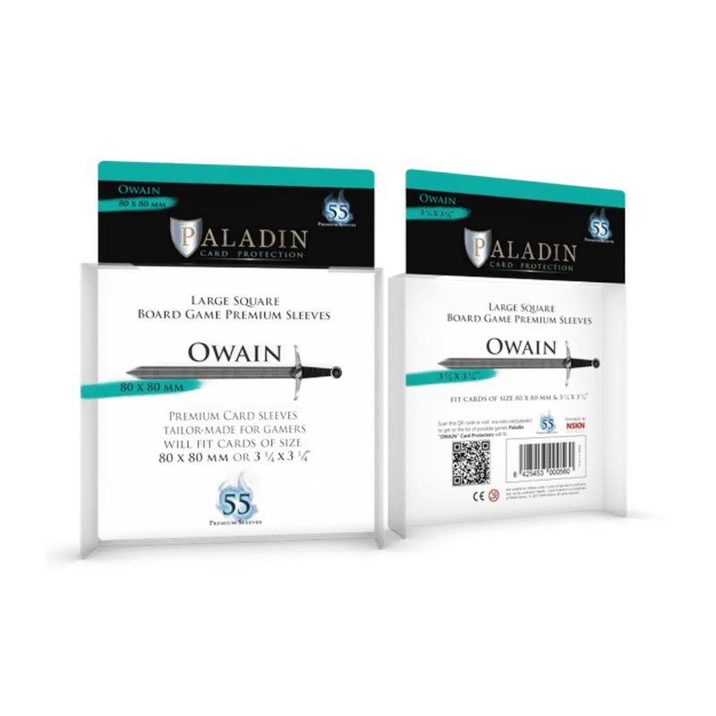 Paladin Sleeves - Owain - 80 x 80mm (55)