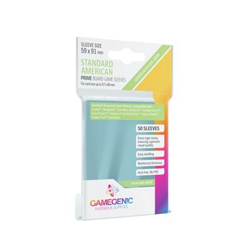 Gamegenic Game Sleeves Prime Standard American - 59 x 91 mm (50)