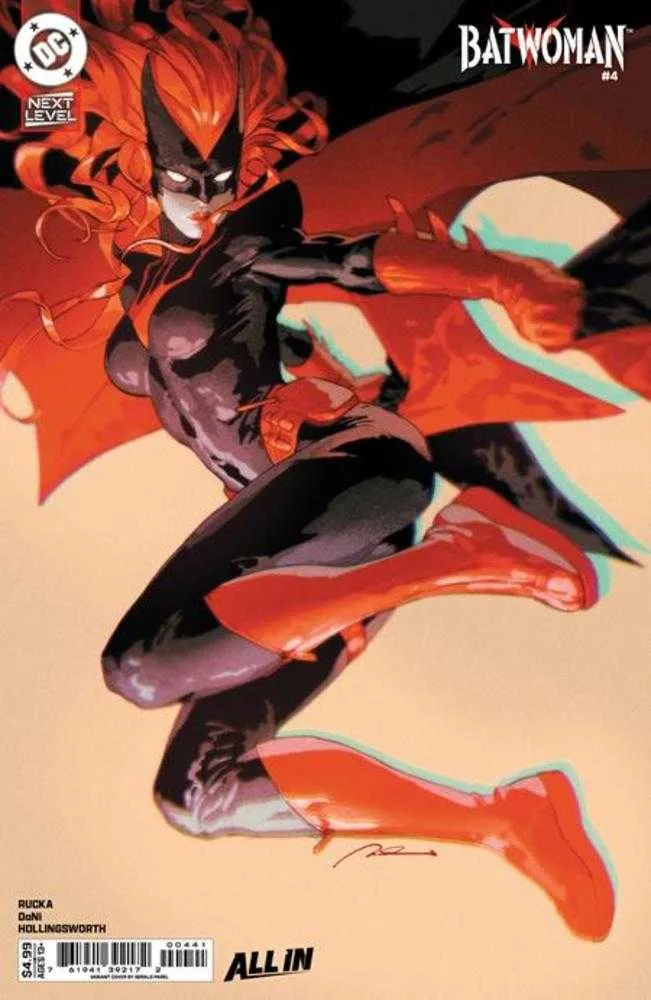 Batwoman #4 Couverture D Gerald Parel Variante sur papier cartonné