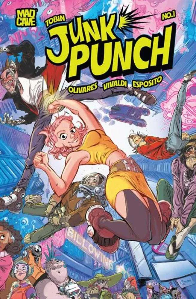 Junk Punch #1 (sur 5) Mad Cave A Carlos Javier Olivares 06/03/2026