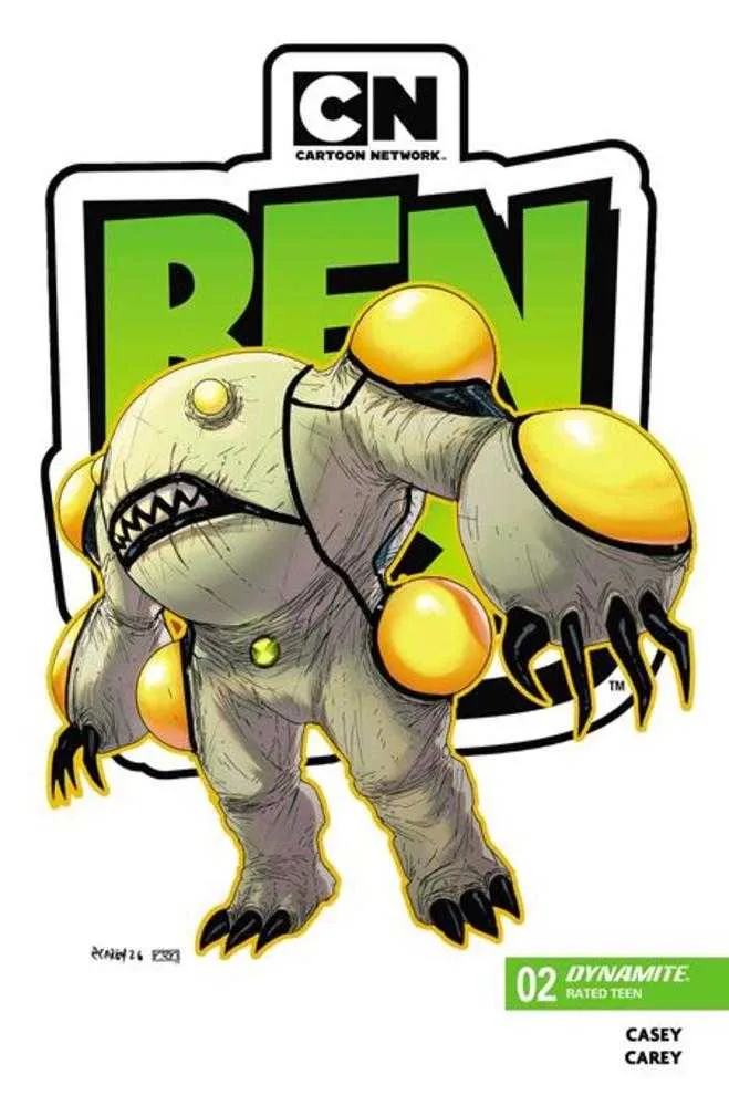 Ben 10 #2 DYNAMITE 2e tirage Couverture A Carey 07/08/2026