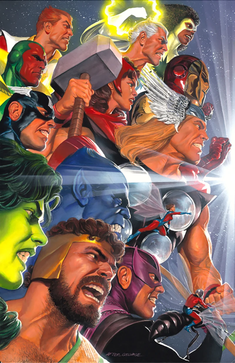 JLA/Avengers #3 Marvel Facsimile Alex Ross 2-Part Connecting 07/22/2026