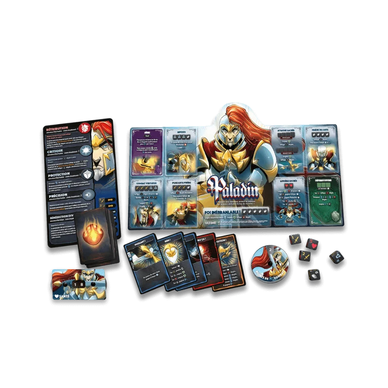 Dice Throne Sais. 1 - Moine contre Paladin (FR)