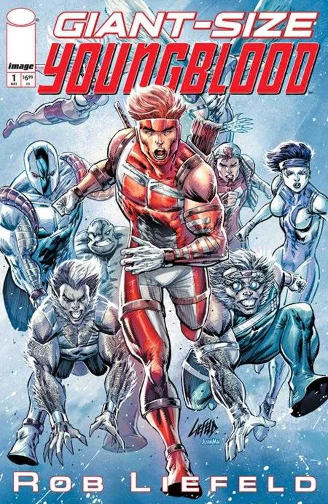 Image géante de Youngblood par Rob Liefeld, 22/07/2026