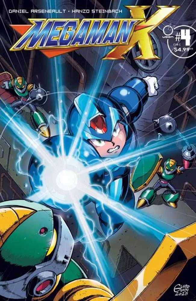 Mega Man X #4 [Sur 5] UDON C Guido Guidi 10/06/2026