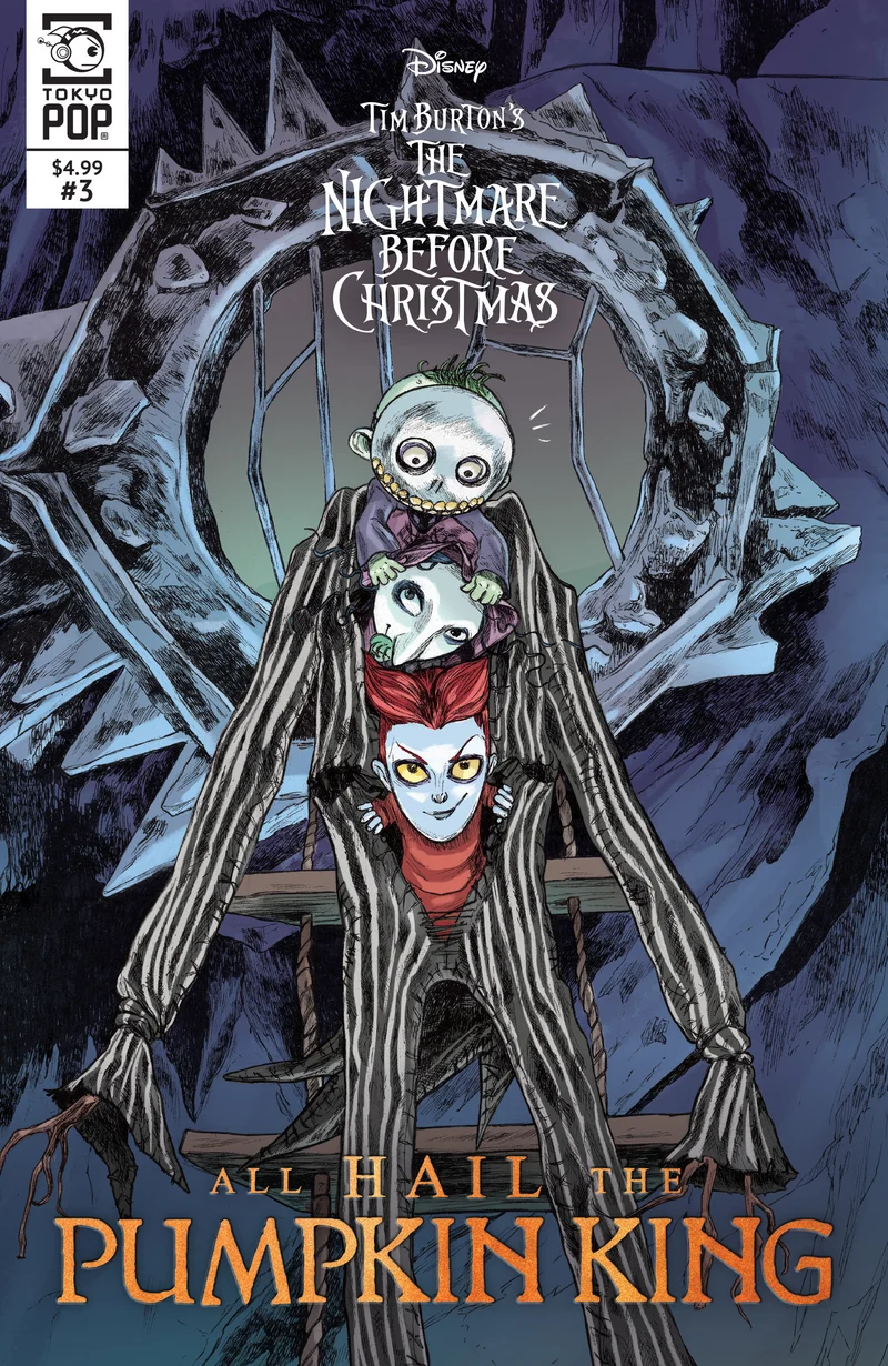 L'Étrange Noël de Monsieur Jack de Disney et Tim Burton : Vive le Roi des Citrouilles #3 Tokyopop 09/23/2026