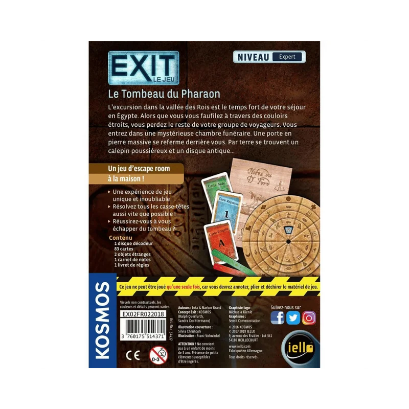 EXIT: Le tombeau du Pharaon (FR)