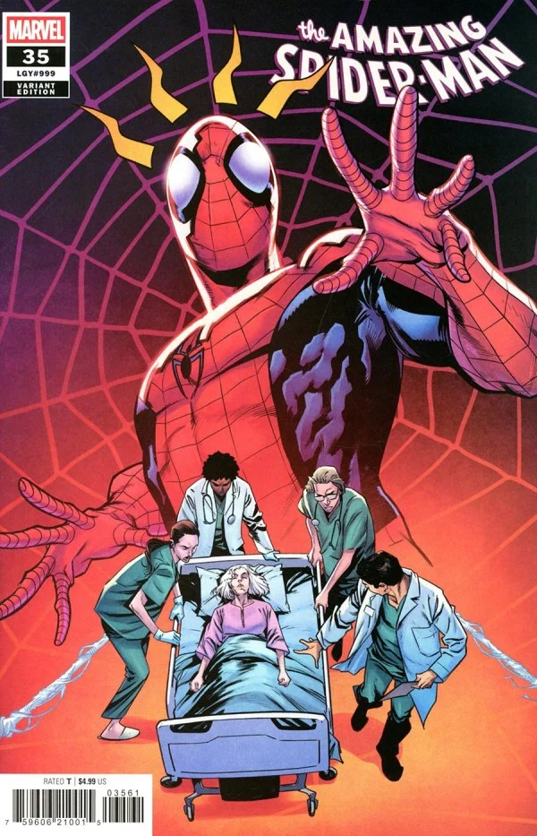 Amazing Spider-Man #35 Marvel Manna Classified Préfiguration 26/08/2026