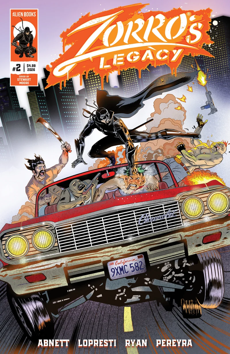 L'Héritage de Zorro #2 IDW B Moore 19/08/2026