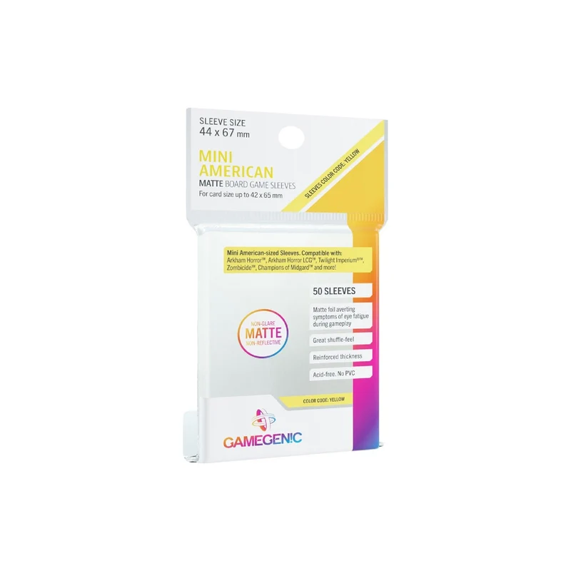 Gamegen!c Board Game Sleeves Matte Mini American - 44 x 67 mm (50)