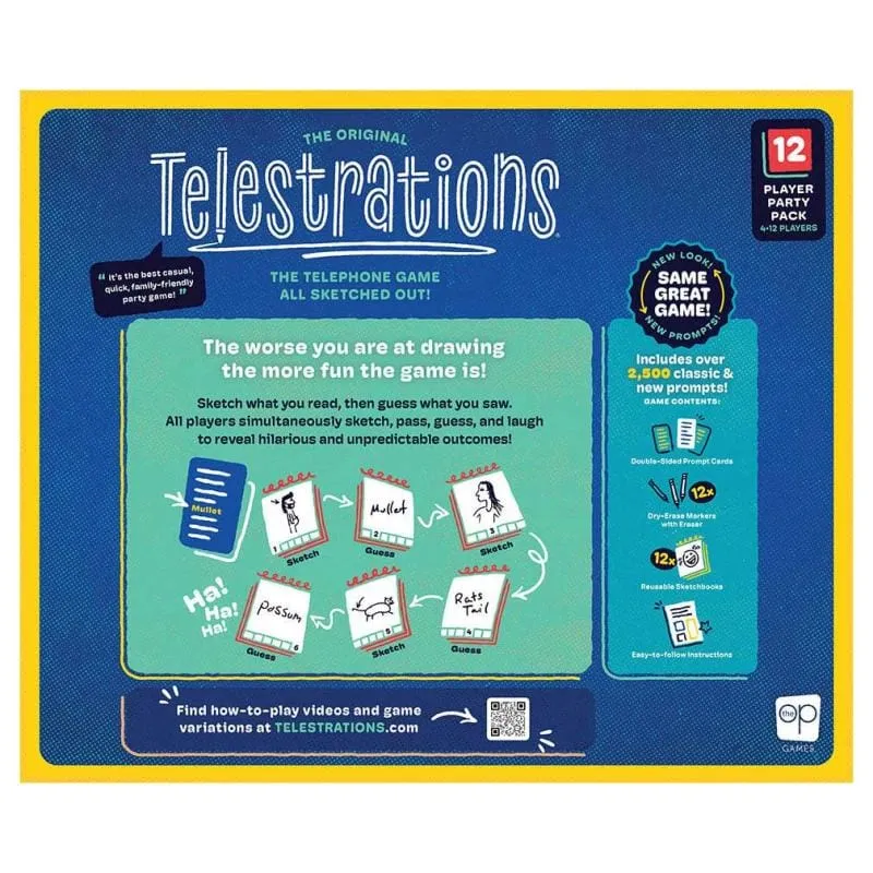 Telestrations 12-Players Party Pack - Refresh (EN)
