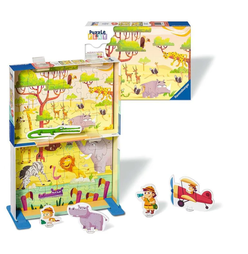 Puzzle&Play Safari (2x24 pcs)