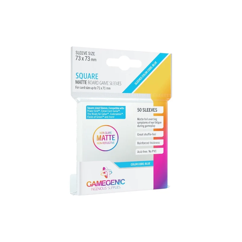 Gamegenic Game Sleeves Matte Square - 73 x 73 mm (50)