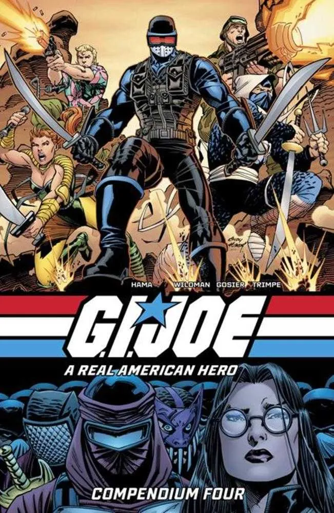 GI Joe, héros américain : recueil TPB, volume 04, couverture d'Andy Kubert et Laura Martin