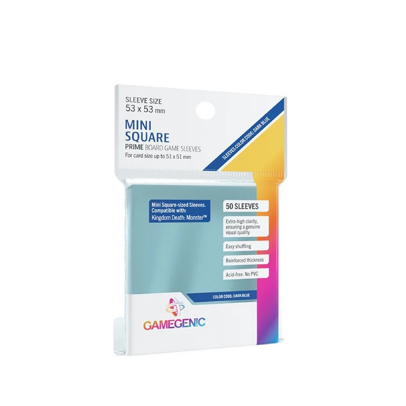 Gamegenic Game Sleeves Prime Mini Square - 53 x 53 mm (50)