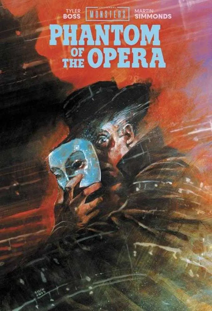Universal Monsters Le Fantôme de l'Opéra, édition reliée, couverture de Martin Simmonds (public averti)