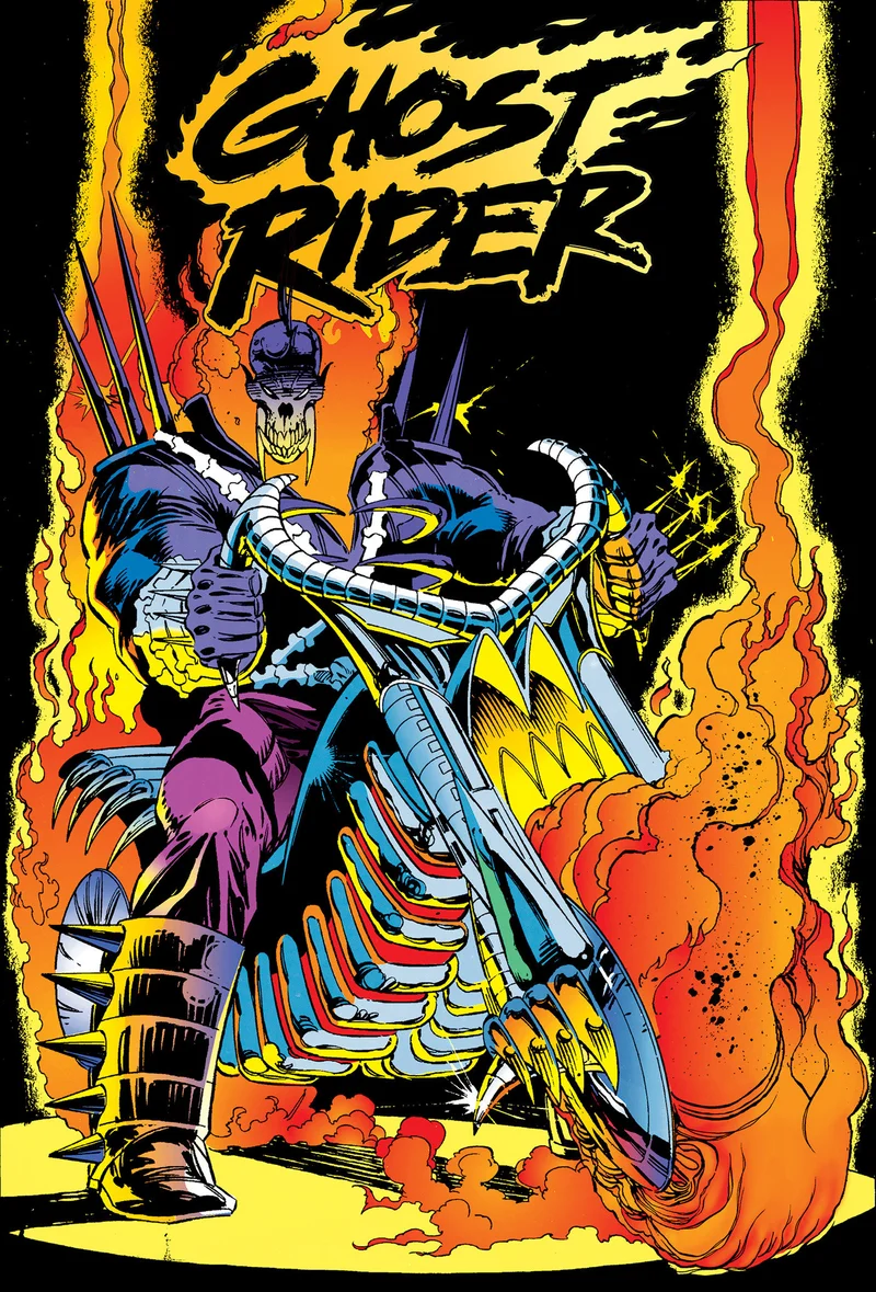 Ghost Rider : Danny Ketch Omnibus Volume 3. Couverture de Ron Garney [Vente directe uniquement]