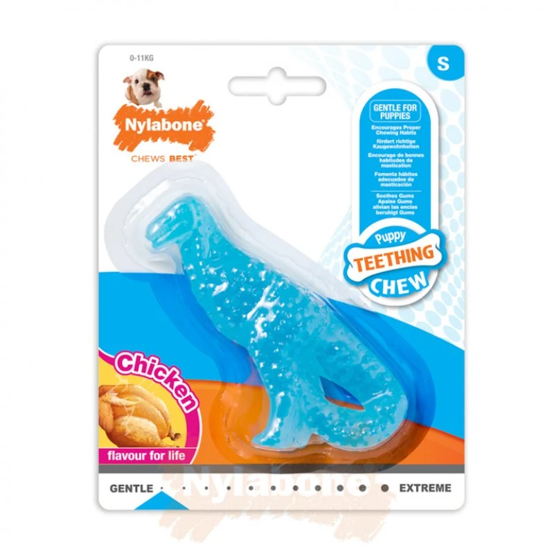 Jouet dinosaure à mâcher pour chiot Nylabone