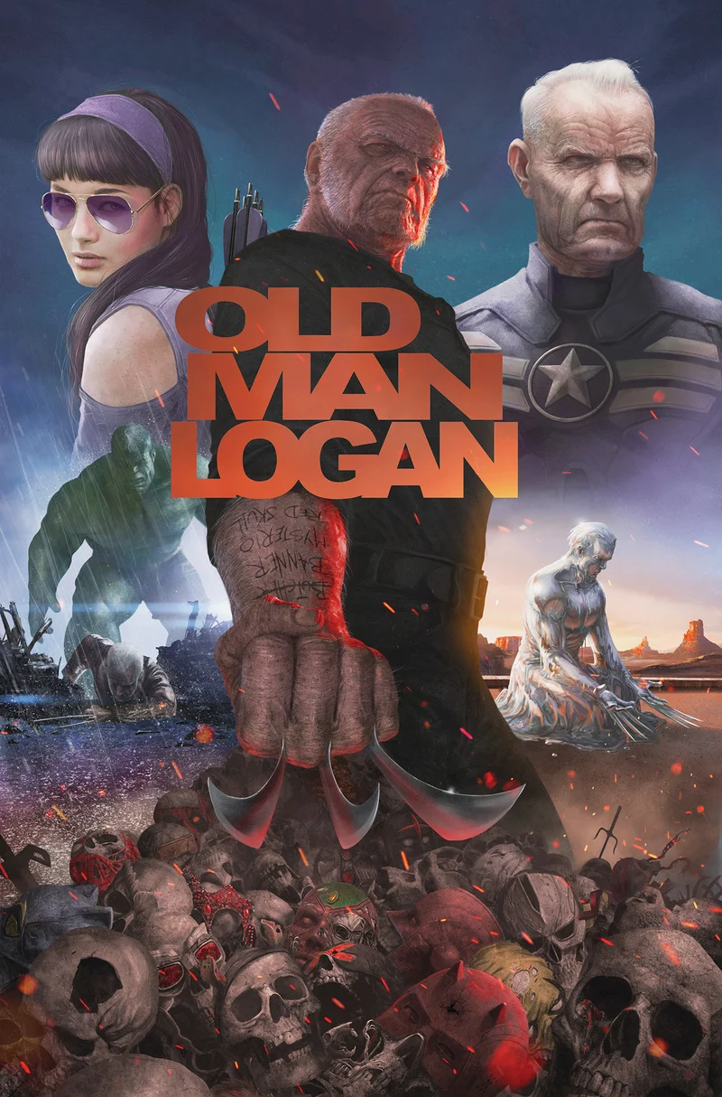 Wolverine : Old Man Logan Omnibus Volume 1. Couverture Rahzzah [Vente directe uniquement]