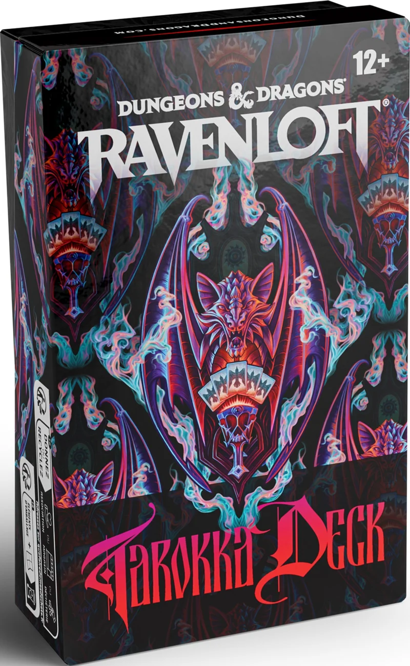 Jeu de cartes Tarokka D&D : Les Horreurs Intérieures de Ravenloft