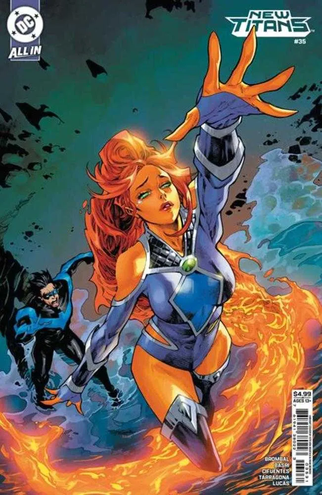 New Titans #35 Couverture C Stephen Segovia Variante sur papier cartonné