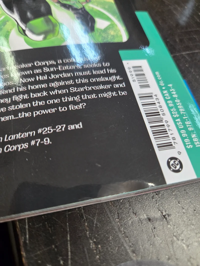 Green Lantern/Green Lantern Corps : La Suprématie des Briseurs d'Étoiles - ENDOMMAGÉ