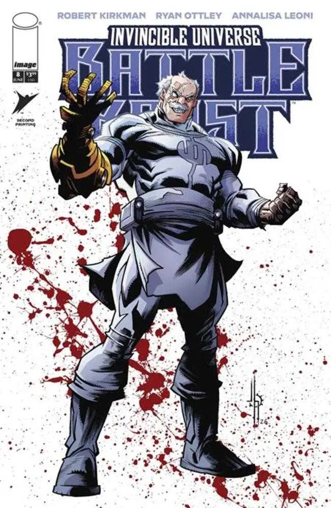 Invincible Universe Battle Beast #8 Image 2e tirage 10/06/2026