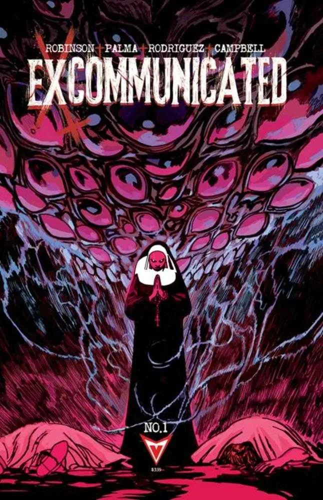 Excommunié n° 1, 2e tirage, couverture C Inc 1:1 (10), variante Joshua Hixson