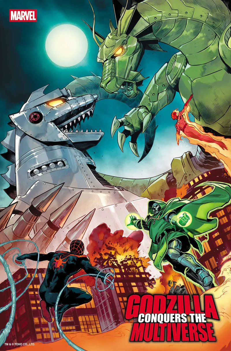 Godzilla Conquers The Multiverse #1 Marvel Frigeri Foil 07/22/2026