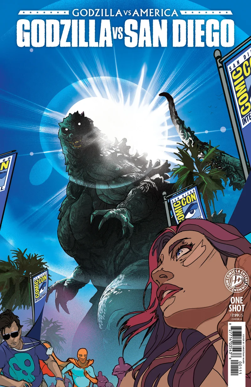 Godzilla vs. America San Diego IDW A Ward 22/07/2026