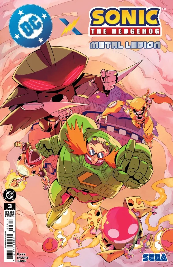 DC X Sonic The Hedgehog La Légion de Métal #3 [Sur 5] DC A Collar 07/01/2026