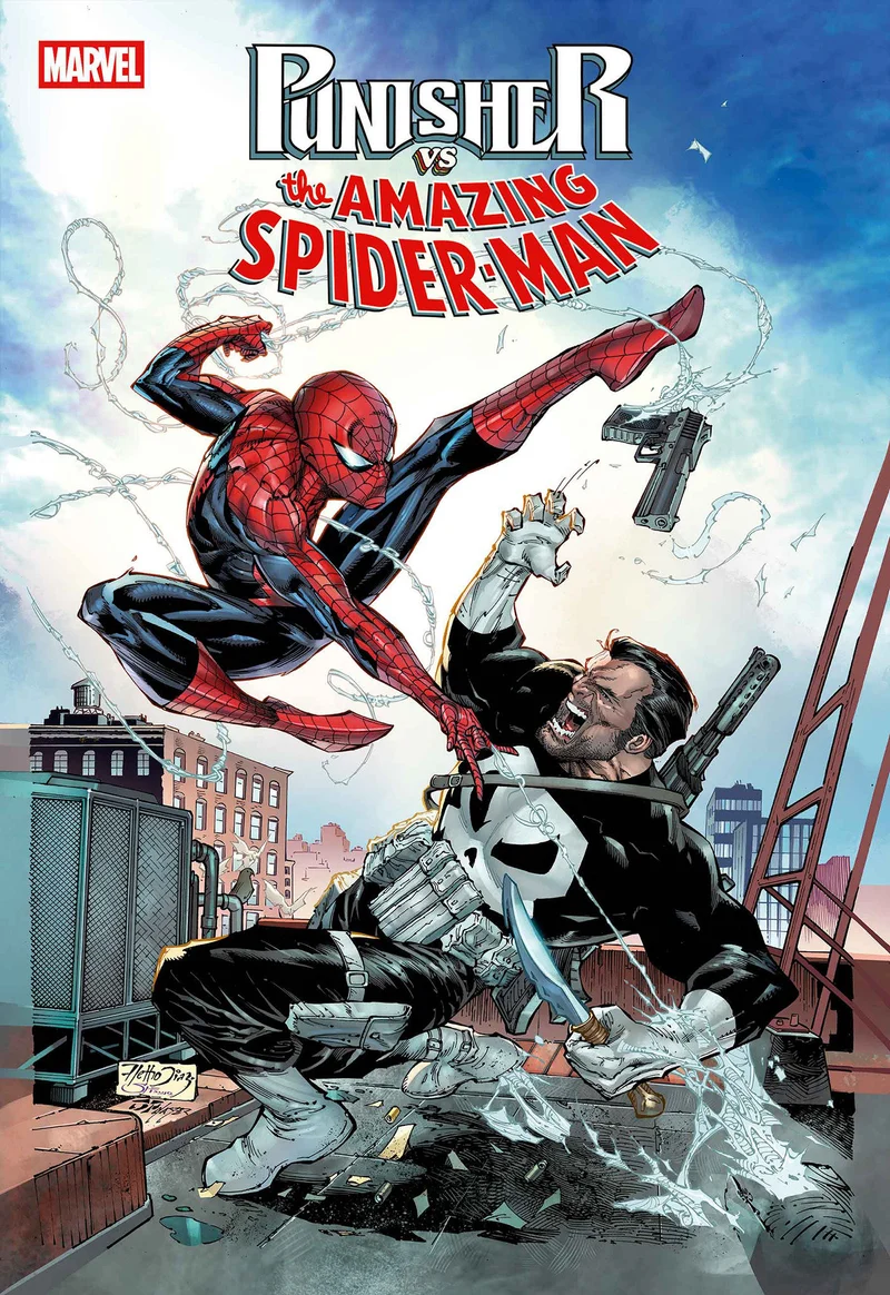 Punisher contre Spider-Man #1 Marvel 1:25 Diaz 15/07/2026
