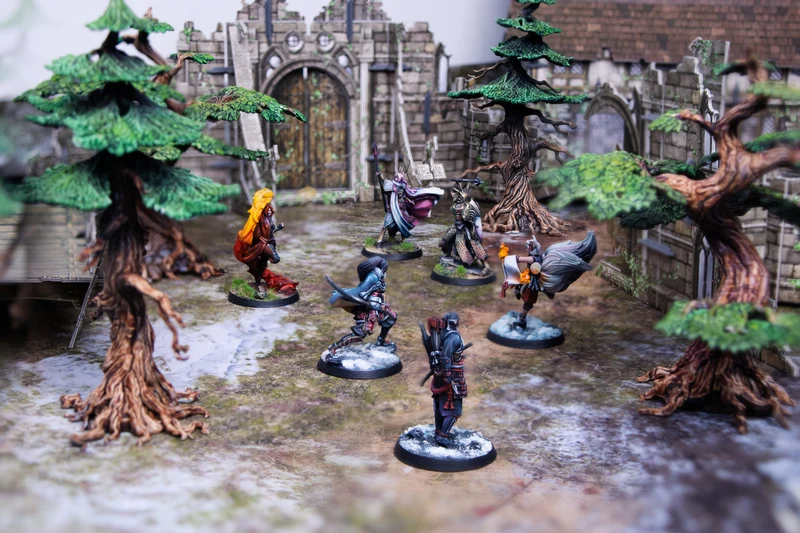 ELDFALL CHRONICLES : KIT DE DÉMARRAGE POUR DEUX JOUEURS - EMPIRE DE SOGA CONTRE LIGUE HELIAN