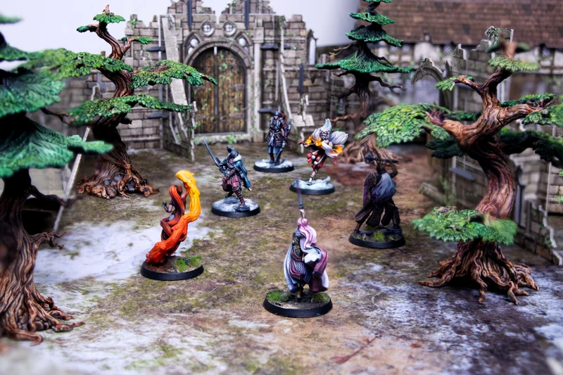 ELDFALL CHRONICLES : KIT DE DÉMARRAGE POUR DEUX JOUEURS - EMPIRE DE SOGA CONTRE LIGUE HELIAN