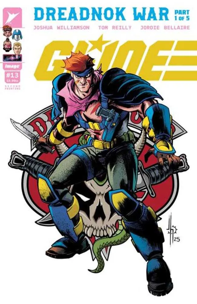 GI Joe n° 13, deuxième tirage, couverture B, variante Jason Howard, 06/03/2026