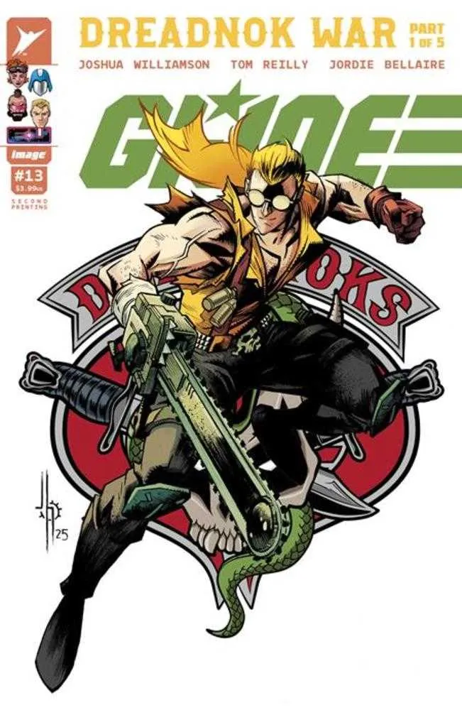 GI Joe n° 13, 2e tirage, couverture A, Jason Howard, 06/03/2026